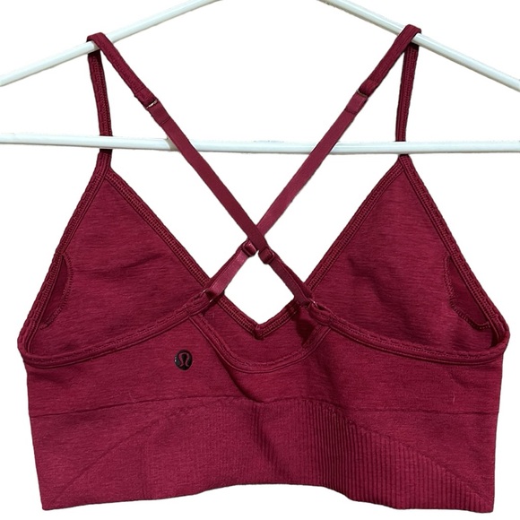 [Lululemon] Ebb To Street Sports Bra Red Size 2 - Picture 4 of 9